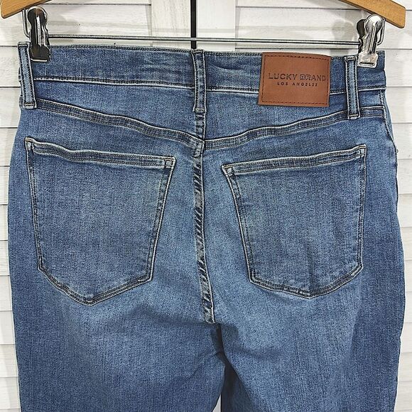 Lucky Brand Brigette Ankle Jeans Size 8 Button Closure Skinny - Picture 8 of 13